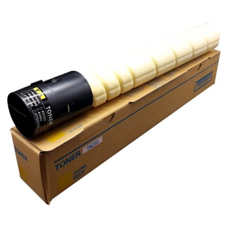 Toner Konica Minolta TN220Y Yellow 26,000 páginas