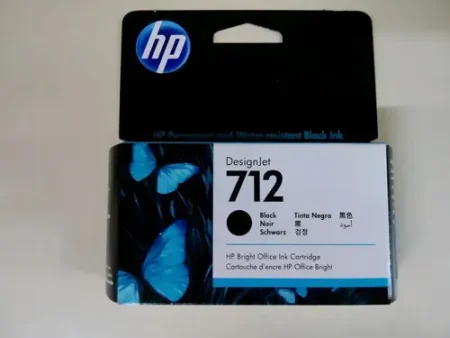 Cartucho de Tinta HP 712A Negro Original 38ml (3ED70A) T250