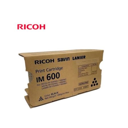 TONER RICOH IM600 418477 NEGRO 25.000 PAGINAS
