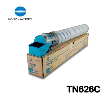 Toner Konica Minolta TN626C Bizhub C450i / C550i / C650i CYAN 28,000 Paginas