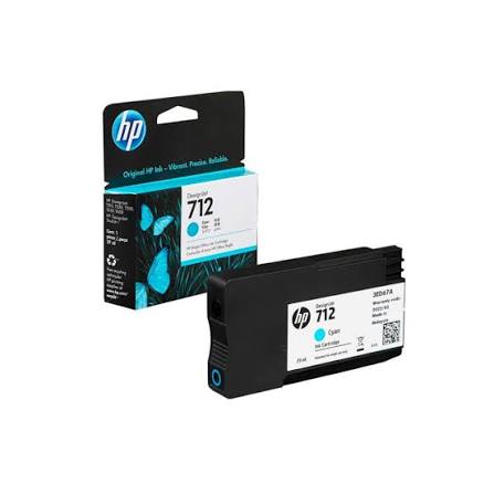 CARTUCHO DE TINTA HP 712A CYAN (3ED67A)