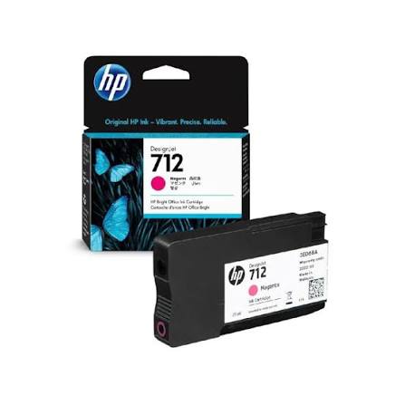 CARTUCHO DE TINTA HP 712A MAGENTA (3ED68A)