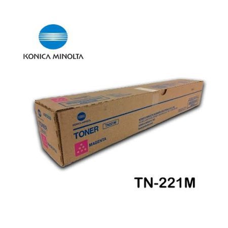 Toner Konica Minolta TN221M MAGENTA A8K3150 Bizhub C227, C287
