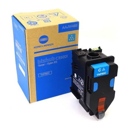 Toner Konica Minolta Tnp-80C Bizhub C-3320I Cyan Aajw492 9,000
