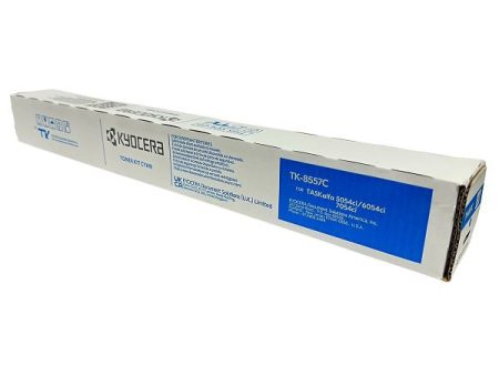 Tóner Kyocera TK-8557C Original Cian 20K | para TASKalfa 5054ci / 6054ci / 7054ci – Copystar CS5054ci / CS6054ci / CS7054ci